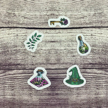 Load image into Gallery viewer, Green Witch Weekly Sticker Kit
