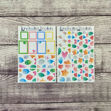 Load image into Gallery viewer, Pastel Birthday Weekly Standard Sticker Kit