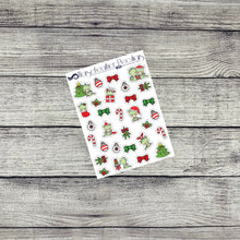 Load image into Gallery viewer, Christmas Dragons Weekly Sticker Kit