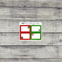 Load image into Gallery viewer, Christmas Dragons Weekly Sticker Kit