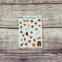 Load image into Gallery viewer, Fall Forest Weekly Sticker Kit