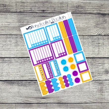 Load image into Gallery viewer, Nostalgia Nerd a5 Weekly Sticker Kit