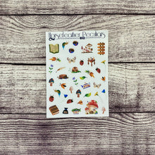 Load image into Gallery viewer, Mushroom Cottage Weekly Sticker Kit