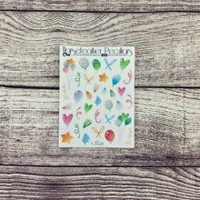 Load image into Gallery viewer, Pastel Birthday Weekly Standard Sticker Kit