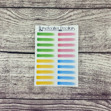 Load image into Gallery viewer, Pastel Birthday Weekly Standard Sticker Kit