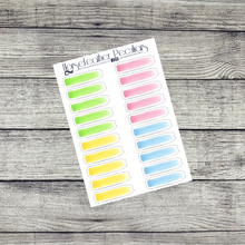 Load image into Gallery viewer, Pastel Birthday Weekly a5 Sticker Kit