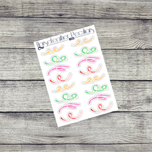 Load image into Gallery viewer, Pastel Birthday Weekly a5 Sticker Kit