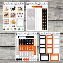 Load image into Gallery viewer, Candy Corn Witch MINI Weekly Sticker Kit