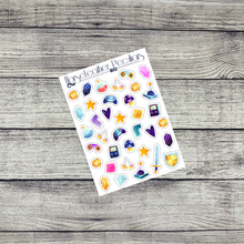 Load image into Gallery viewer, Geeky Gamer MINI Weekly Sticker Kit