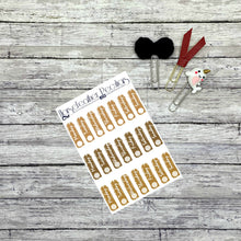 Load image into Gallery viewer, Date Cover Planner Stickers