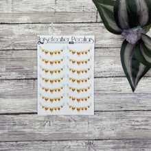 Load image into Gallery viewer, Candy Corn Witch Weekly Sticker Kit