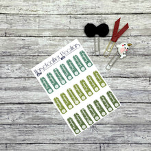 Load image into Gallery viewer, Date Cover Planner Stickers