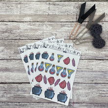 Load image into Gallery viewer, Potions and Crystals Planner Stickers
