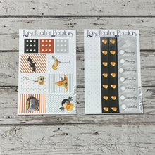 Load image into Gallery viewer, Candy Corn Witch Weekly Sticker Kit