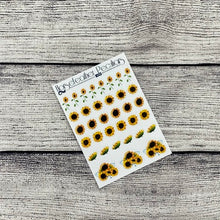 Load image into Gallery viewer, Sunflower Deco Planner Stickers