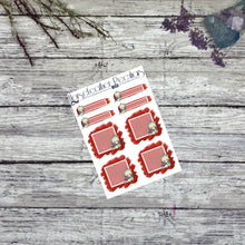 Load image into Gallery viewer, Halloween Dragon Paint Splotch Boxes Planner Stickers