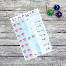Load image into Gallery viewer, RPG Springtime Weekly Sticker Kit