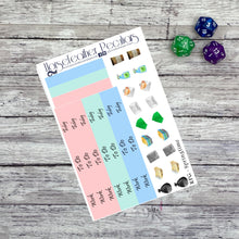 Load image into Gallery viewer, RPG Springtime Weekly Sticker Kit
