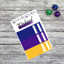Load image into Gallery viewer, RPG Summer Bliss Weekly Sticker Kit