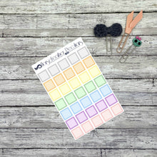 Load image into Gallery viewer, Square Functional Planner Stickers