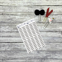 Load image into Gallery viewer, Squiggly Arrows Planner Stickers