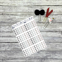 Load image into Gallery viewer, Stitched Checklist Planner Stickers
