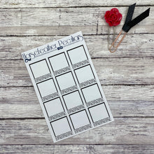 Load image into Gallery viewer, Washi Box Planner Stickers