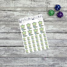 Load image into Gallery viewer, Water Dragon Planner Stickers