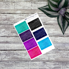 Load image into Gallery viewer, Affirmation Quote Boxes