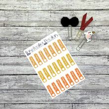 Load image into Gallery viewer, Date Cover Planner Stickers