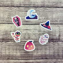 Load image into Gallery viewer, Pink Halloween Weekly Sticker Kit