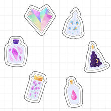 Load image into Gallery viewer, Purple Potions Weekly Sticker Kit