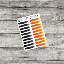 Load image into Gallery viewer, Candy Corn Witch Weekly Sticker Kit