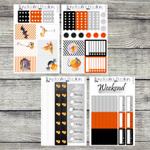 Load image into Gallery viewer, Candy Corn Witch Weekly Sticker Kit