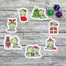 Load image into Gallery viewer, Christmas Dragons Weekly Sticker Kit