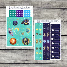 Load image into Gallery viewer, Cosmic Wizard Weekly Sticker Kit
