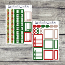 Load image into Gallery viewer, Cozy Christmas Weekly Sticker Kit