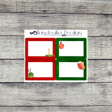 Load image into Gallery viewer, Cozy Christmas Weekly Sticker Kit