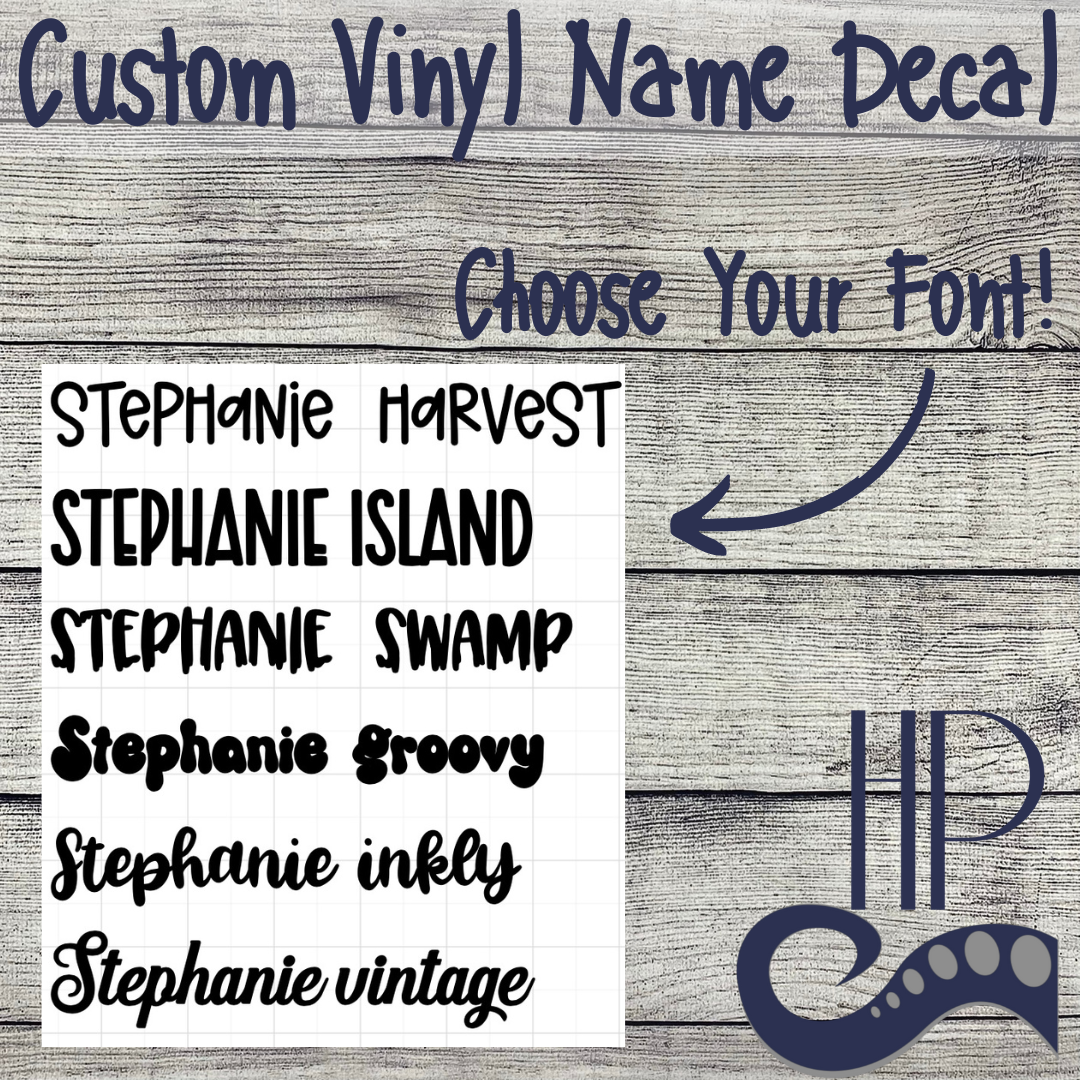 CUSTOM Vinyl Decal Planner Stickers