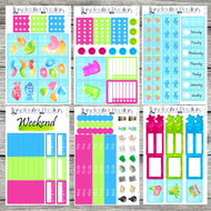 Gummy Goodies Weekly Sticker Kit