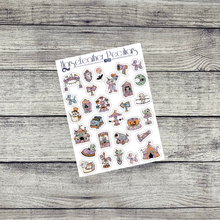 Load image into Gallery viewer, Halloween Carnival Weekly Sticker Kit