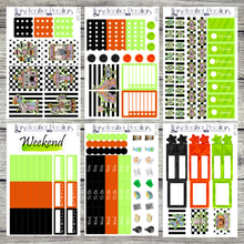 Load image into Gallery viewer, Halloween Carnival Weekly Sticker Kit