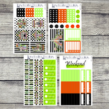 Load image into Gallery viewer, Halloween Carnival Weekly Sticker Kit