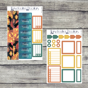 Pumpkin Patch Weekly Sticker Kit