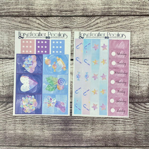 Candy Dreams Christmas Weekly Sticker Kit