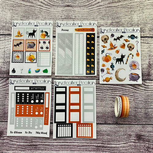 Candy Corn Witch Mini Kit Glitch Loot Bags