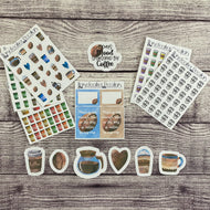 Coffee Deco & Diecut Sampler Loot Bags