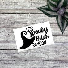 Load image into Gallery viewer, It&#39;s Spooky Bitch Season Vinyl Decal