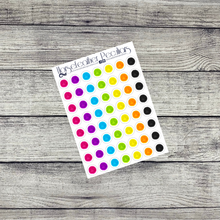Load image into Gallery viewer, Just Dots Paint Circle Planner Stickers
