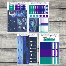 Load image into Gallery viewer, Midnight Witch Weekly Sticker Kit